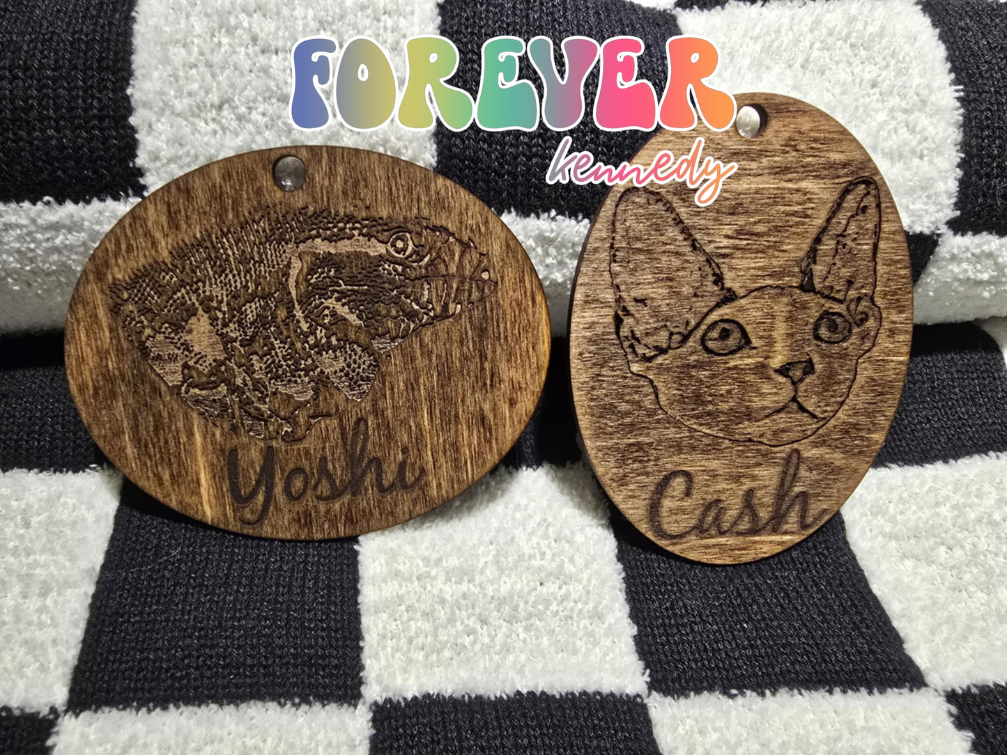 (PO) Ornament: Custom Pet Photo