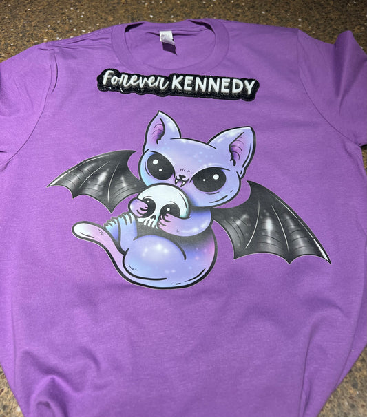 (MTO) Pick Your Apparel: Goth kitty bat