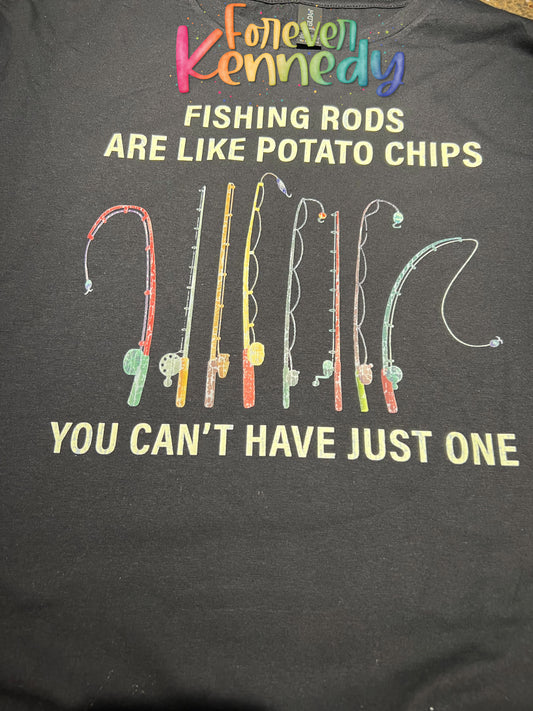 (MTO) Pick your Apparel: Fishing rods are like potato chips