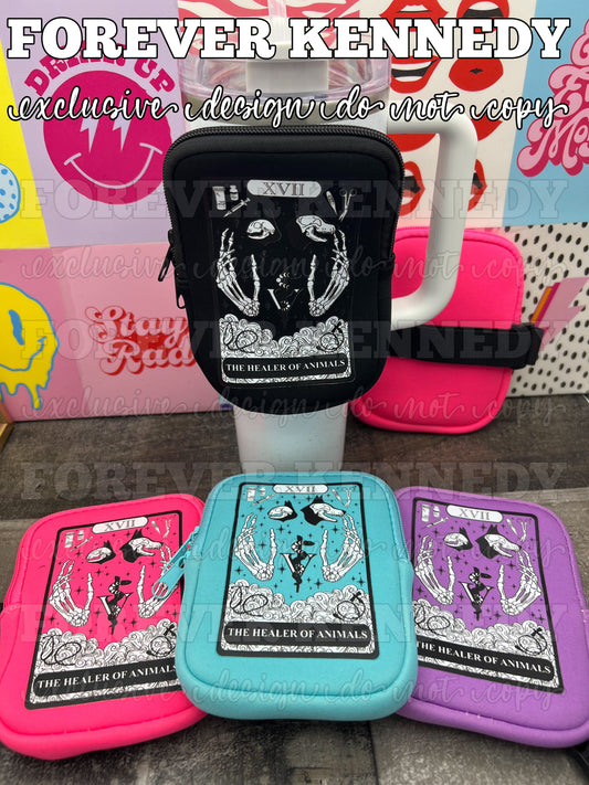 (MTO) Tumbler Bag with zipper: Veterinary Tarot