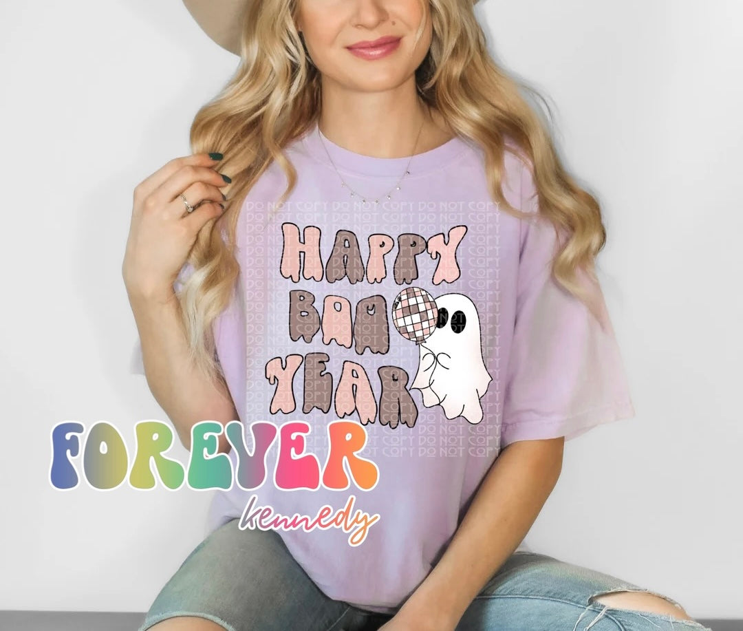 (MTO APPAREL) * CHOOSE STYLE: Happy Boo Year