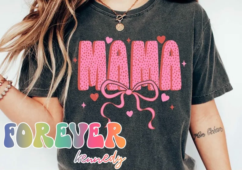 (MTO APPAREL) * CHOOSE STYLE: Mama Bow