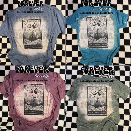 (MTO) / Bleach T-Shirt: The Healer of Animals Tarot