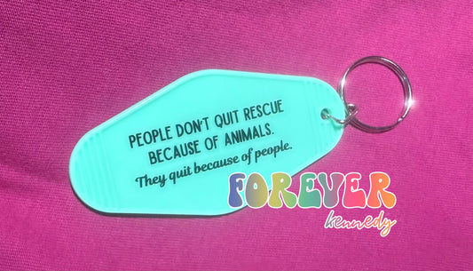 (RTS) Motel Keychain: EXCLUSIVE / People don’t quit rescue