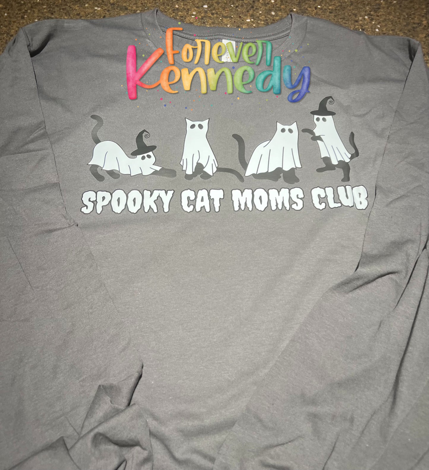 (MTO) Pick Your Apparel: Spooky cat moms club