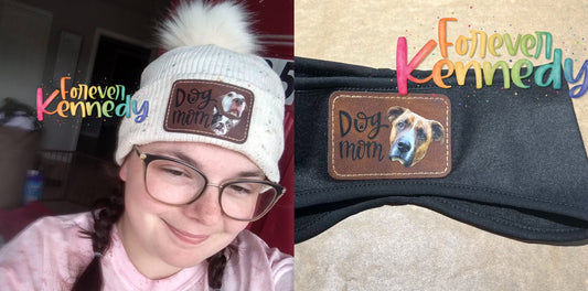 (MTO) Beanie / Ear Warmer (choose style) / CUSTOM picture and text