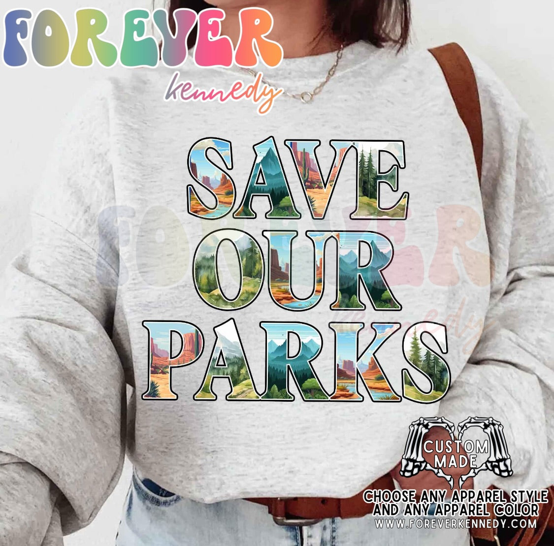 (MTO APPAREL) * CHOOSE STYLE: Save our parks