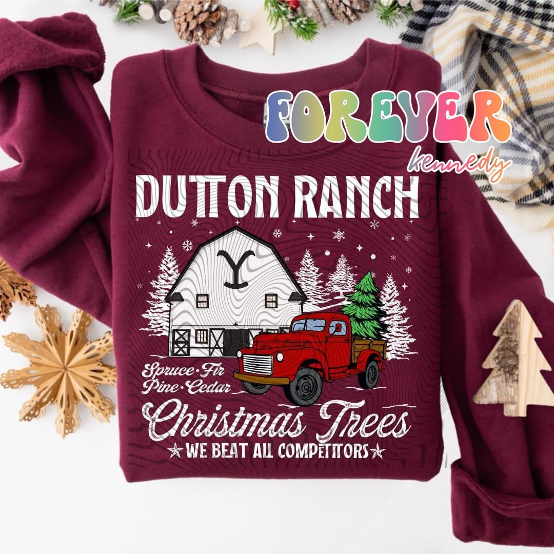 (MTO APPAREL) * CHOOSE STYLE: Ranch Christmas Trees