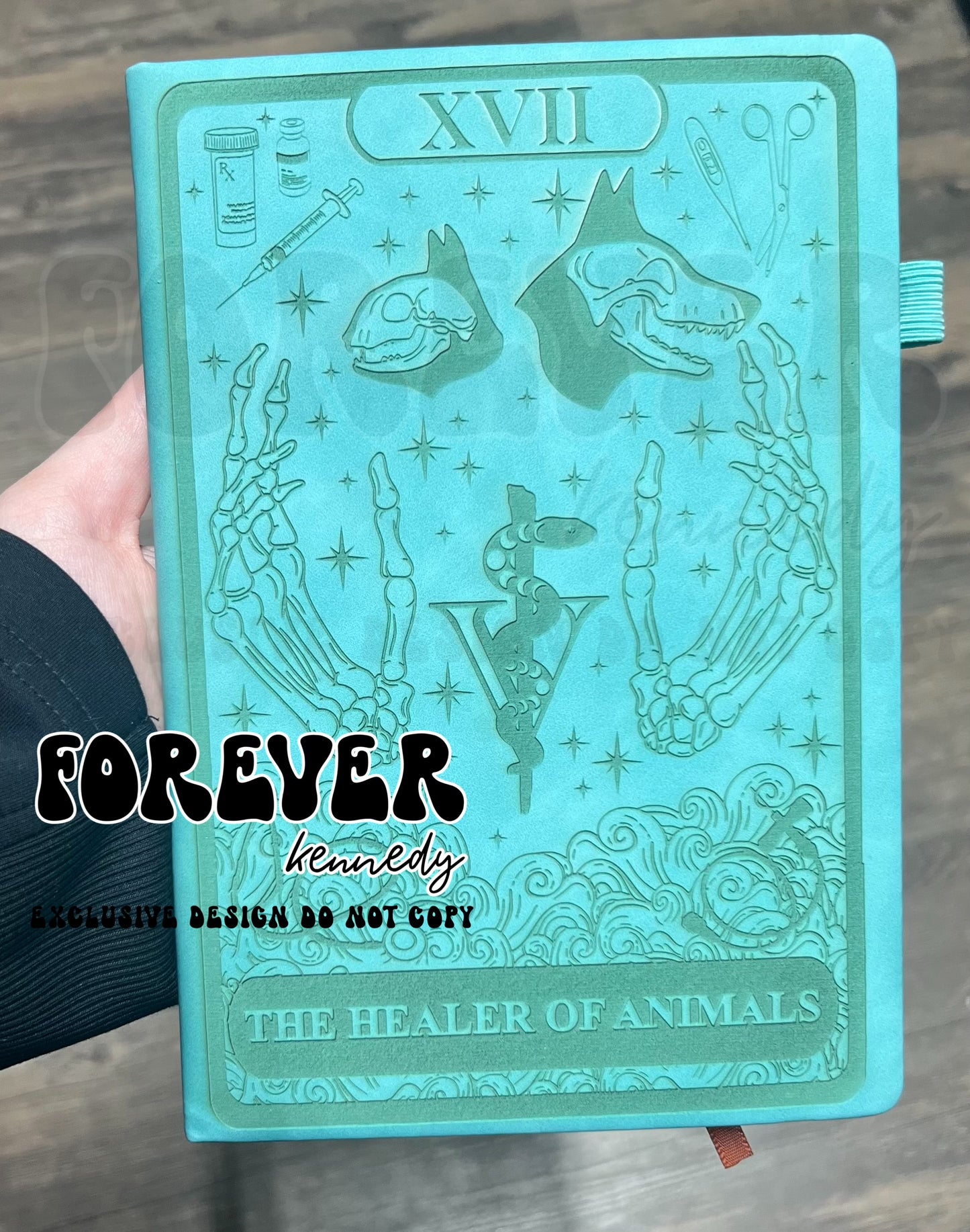 (MTO) A5 Notebook: EXCLUSIVE DESIGN Veterinary The Healer of Animals