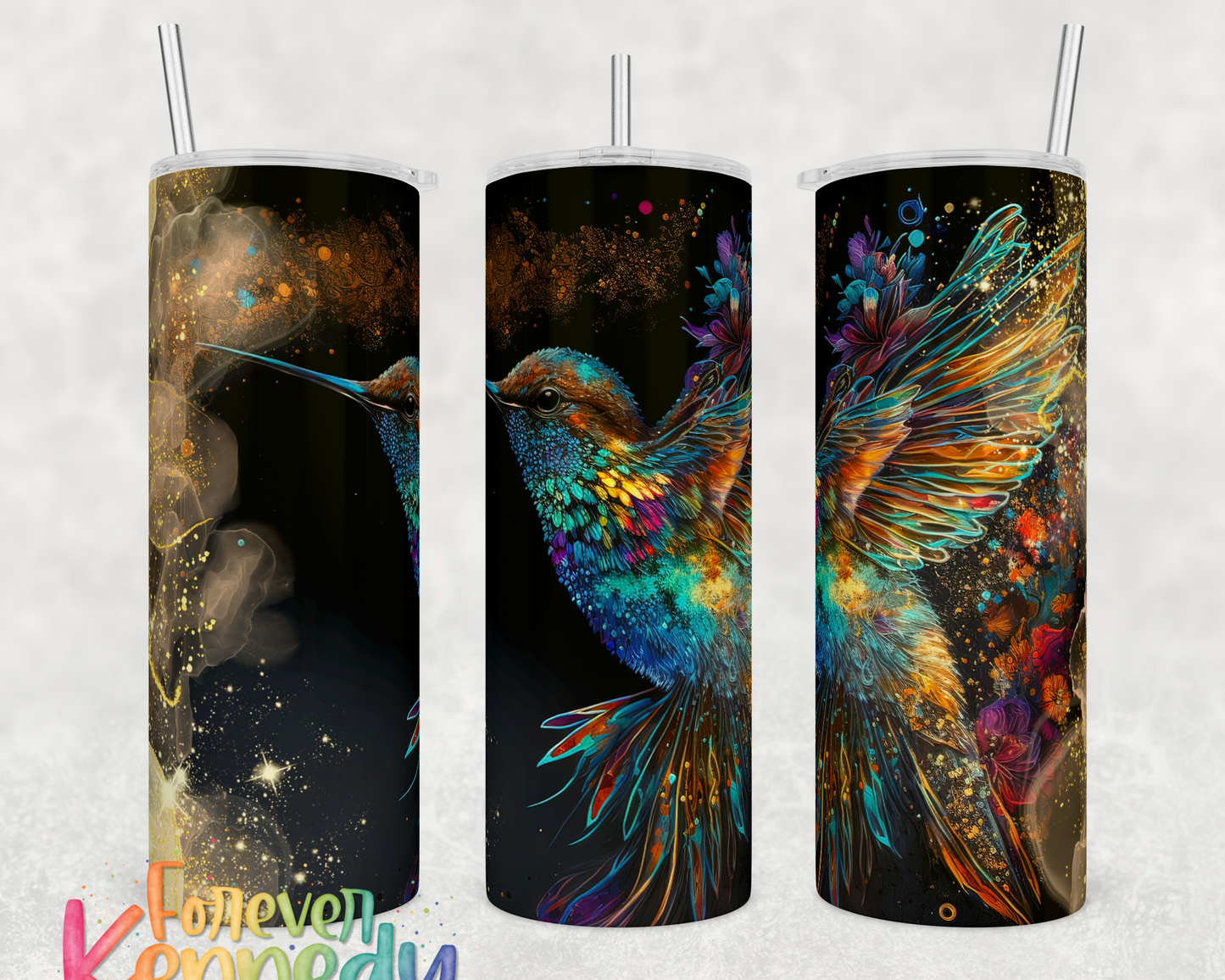 (MTO) 20oz Tumbler: Hummingbird