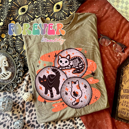 (MTO APPAREL) * CHOOSE STYLE: Halloween cat cookies