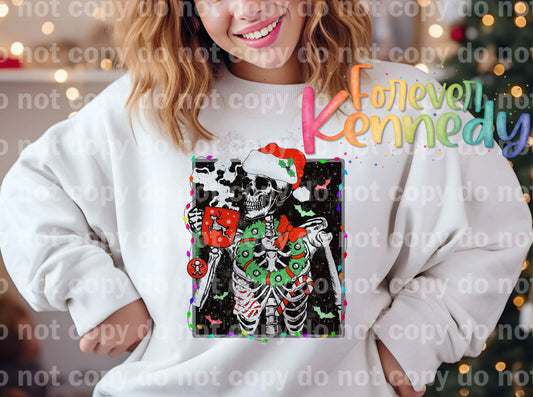 (MTO) Pick Your Apparel: Spooky Christmas Skeleton