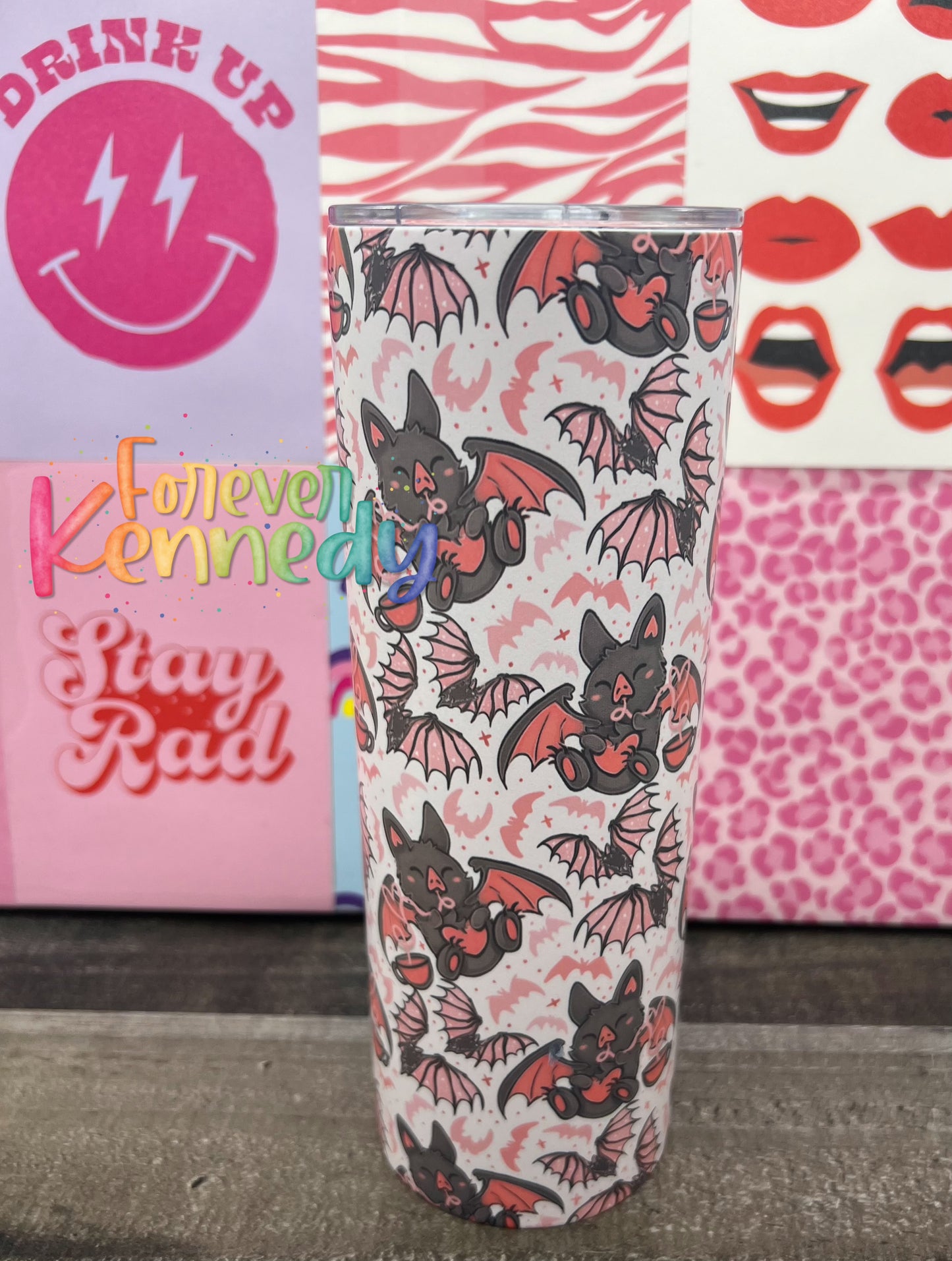 (MTO) 20oz Tumbler *choose style*: Drinking Bat