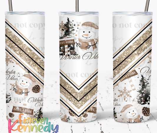 (MTO) 20oz Tumbler: Winter Wonderland