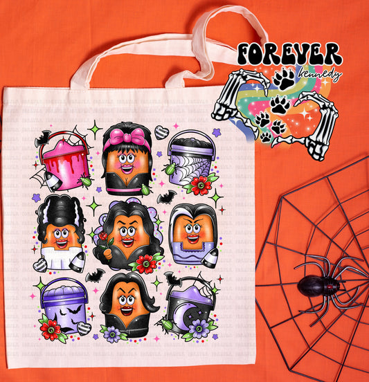 (MTO) Tote Bag: Nugget Spooky Ghoul