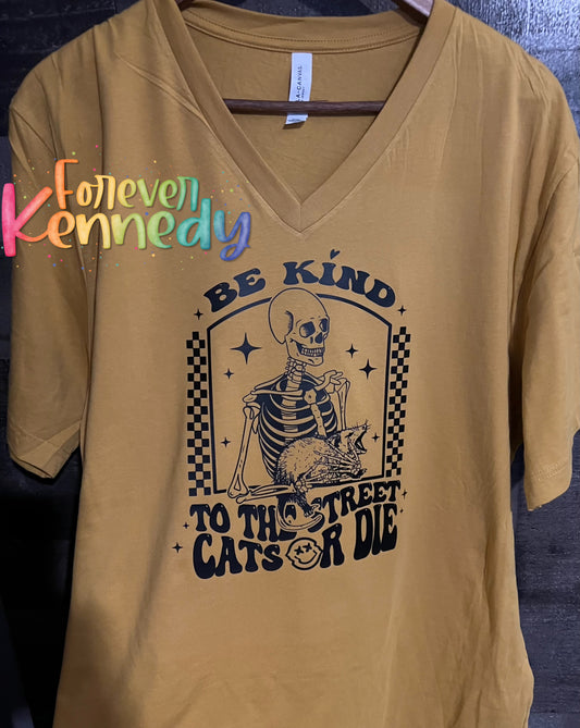 (MTO) CHOOSE YOUR APPAREL STYLE: Be kind to the street cats