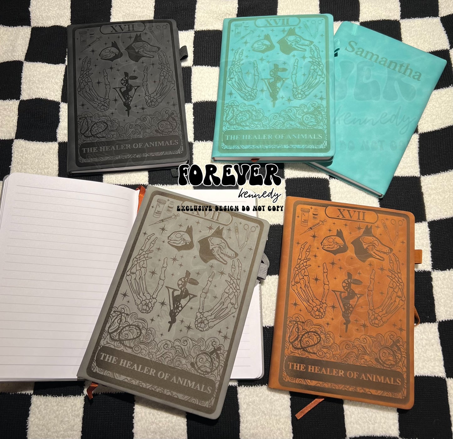 (MTO) A5 Notebook: EXCLUSIVE DESIGN Veterinary The Healer of Animals