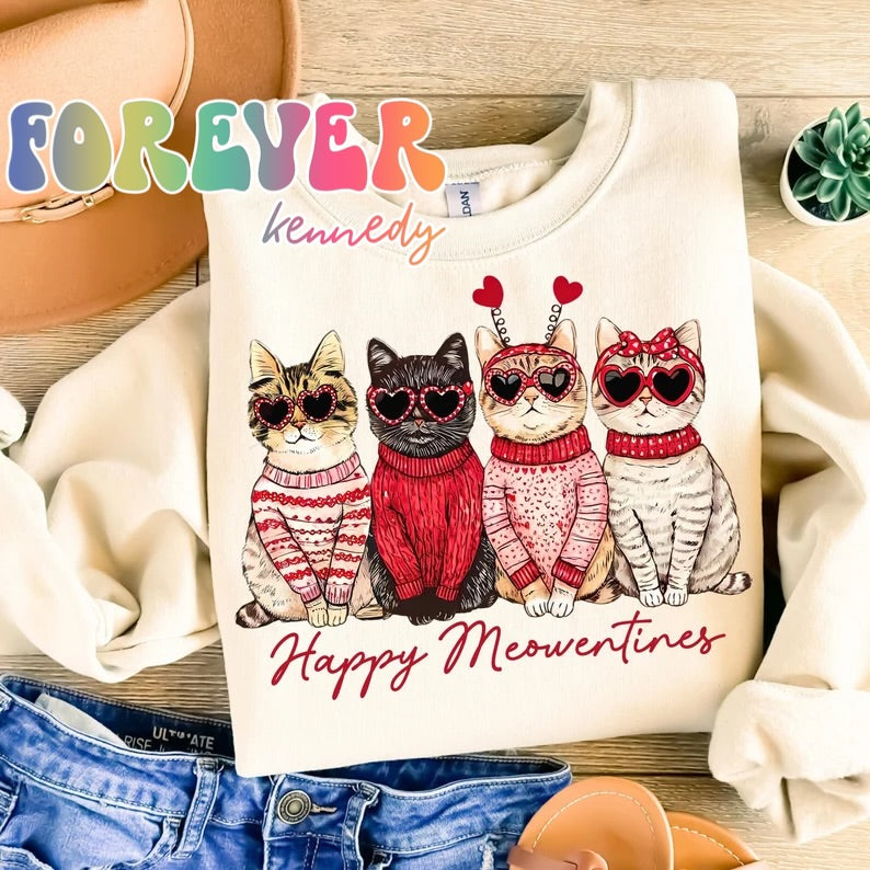 (MTO APPAREL) * CHOOSE STYLE: Happy Meowentines