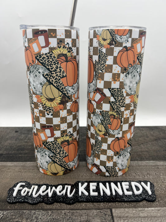 (MTO) 20oz Tumbler: Fall mashup