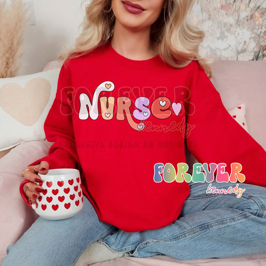 (MTO APPAREL) * CHOOSE STYLE: Valentine Occupation - Nurse