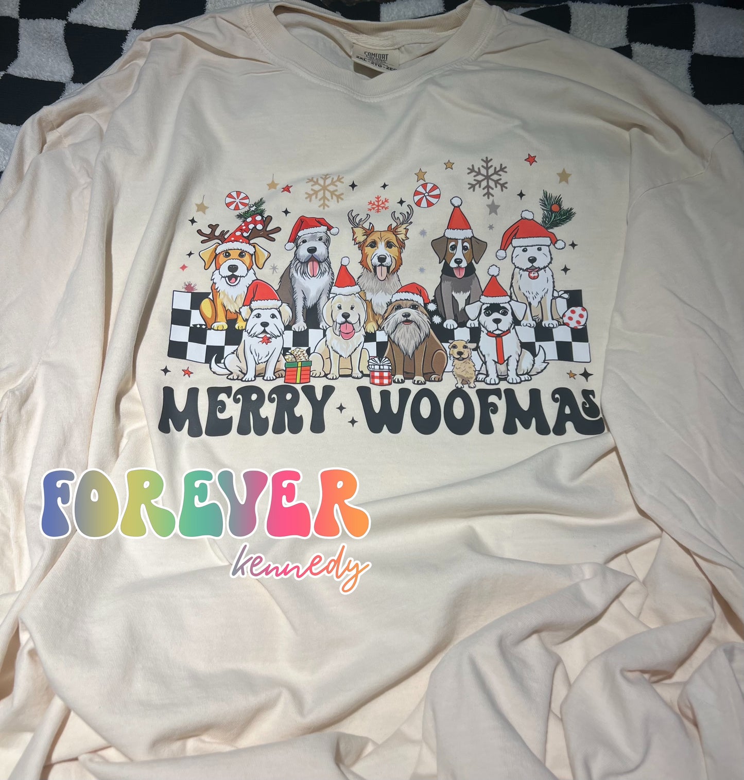 (MTO APPAREL) * CHOOSE STYLE: Merry Woofmas Collage