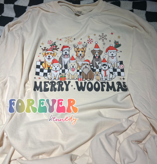 (MTO APPAREL) * CHOOSE STYLE: Merry Woofmas Collage