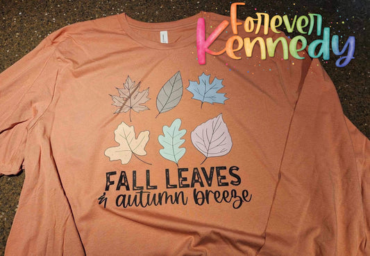 (MTO) Pick Your Apparel: Fall leaves and autumn breeze