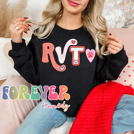 (MTO APPAREL) * CHOOSE STYLE: Valentine Occupation - Veterinary RVT