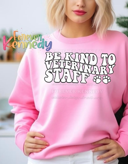 (MTO) EXCLUSIVE Pick your Apparel: Be kind to Veterinary Staff