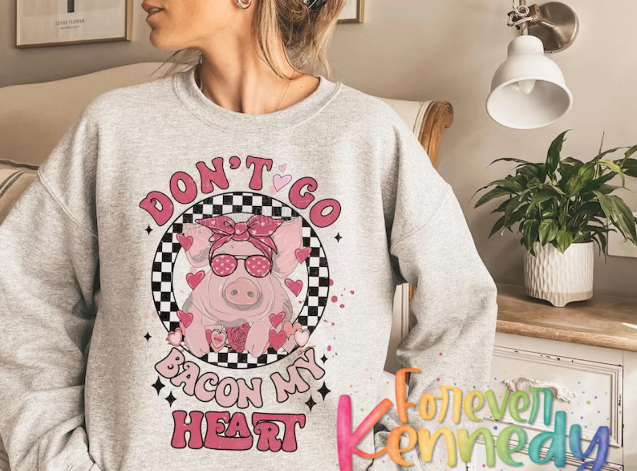 (MTO) Pick Your Apparel: Bacon my heart