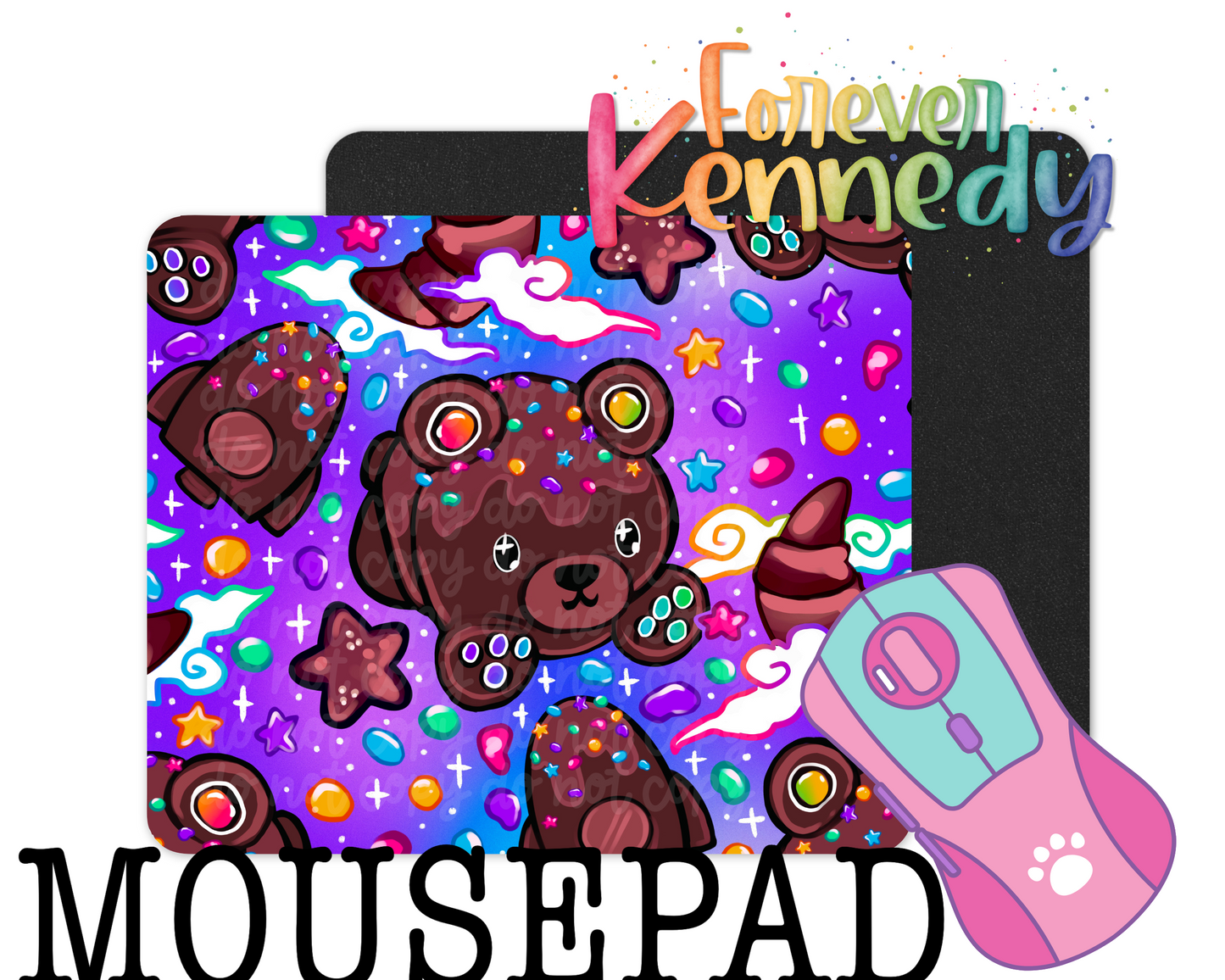 (MTO) Mousepad: Cosmic Bear