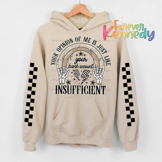 (MTO) Choose Crewneck or Hoodie: Insufficient