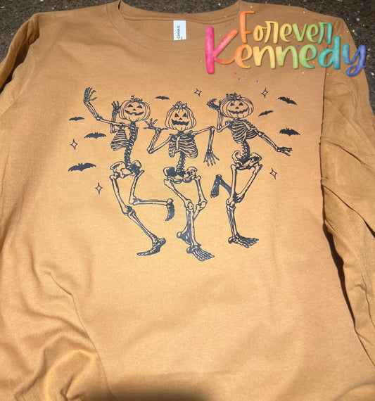 (MTO) Pick your Apparel: Dancing pumpkins