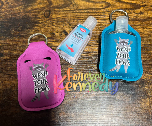 (RTS) Hand sanitizer with Keychain Holder