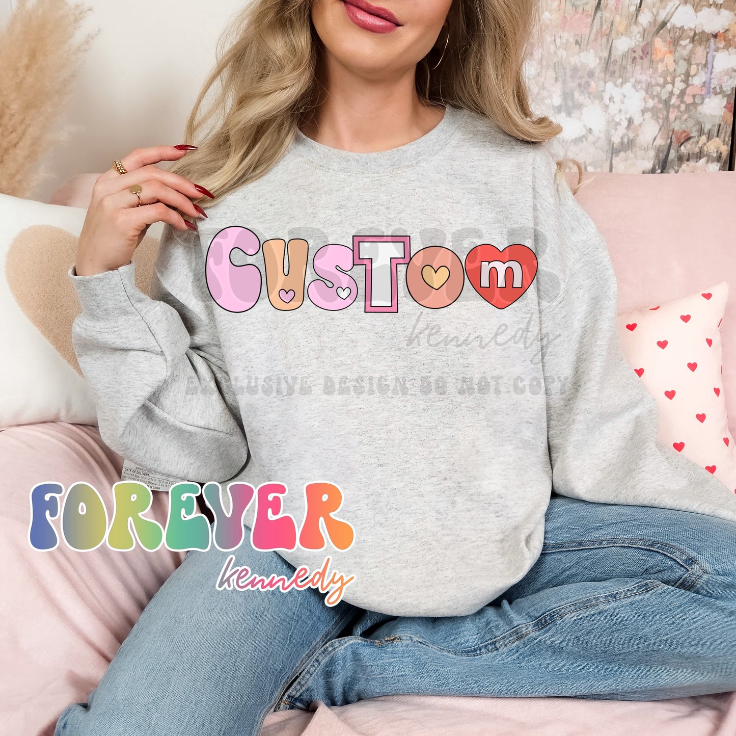 (MTO APPAREL) * CHOOSE STYLE: Valentine Occupation - Custom Request / Any Title