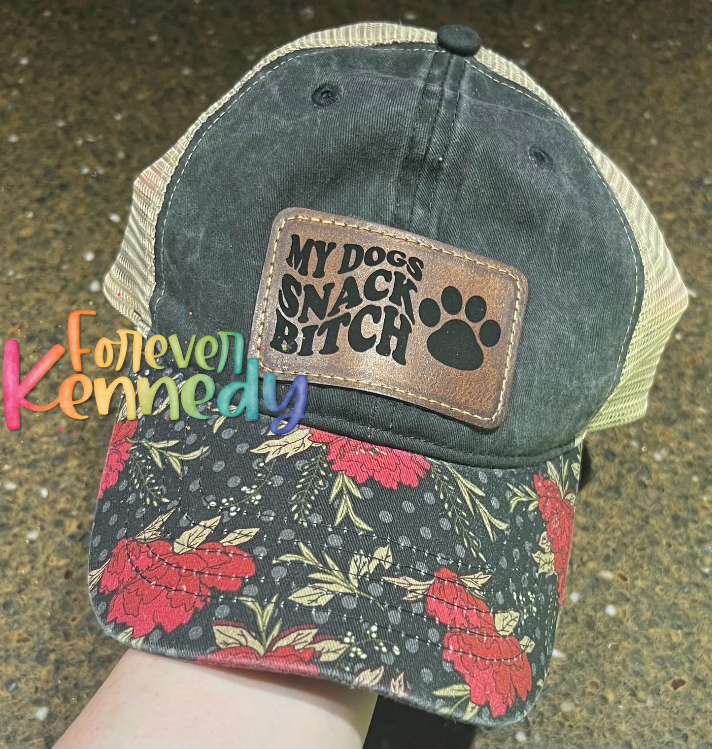 (MTO) HAT with custom patch- CHOOSE STYLE