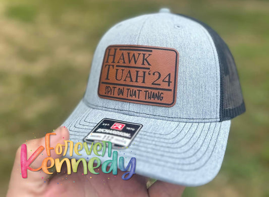 (MTO) HAT with Hawk patch- CHOOSE STYLE