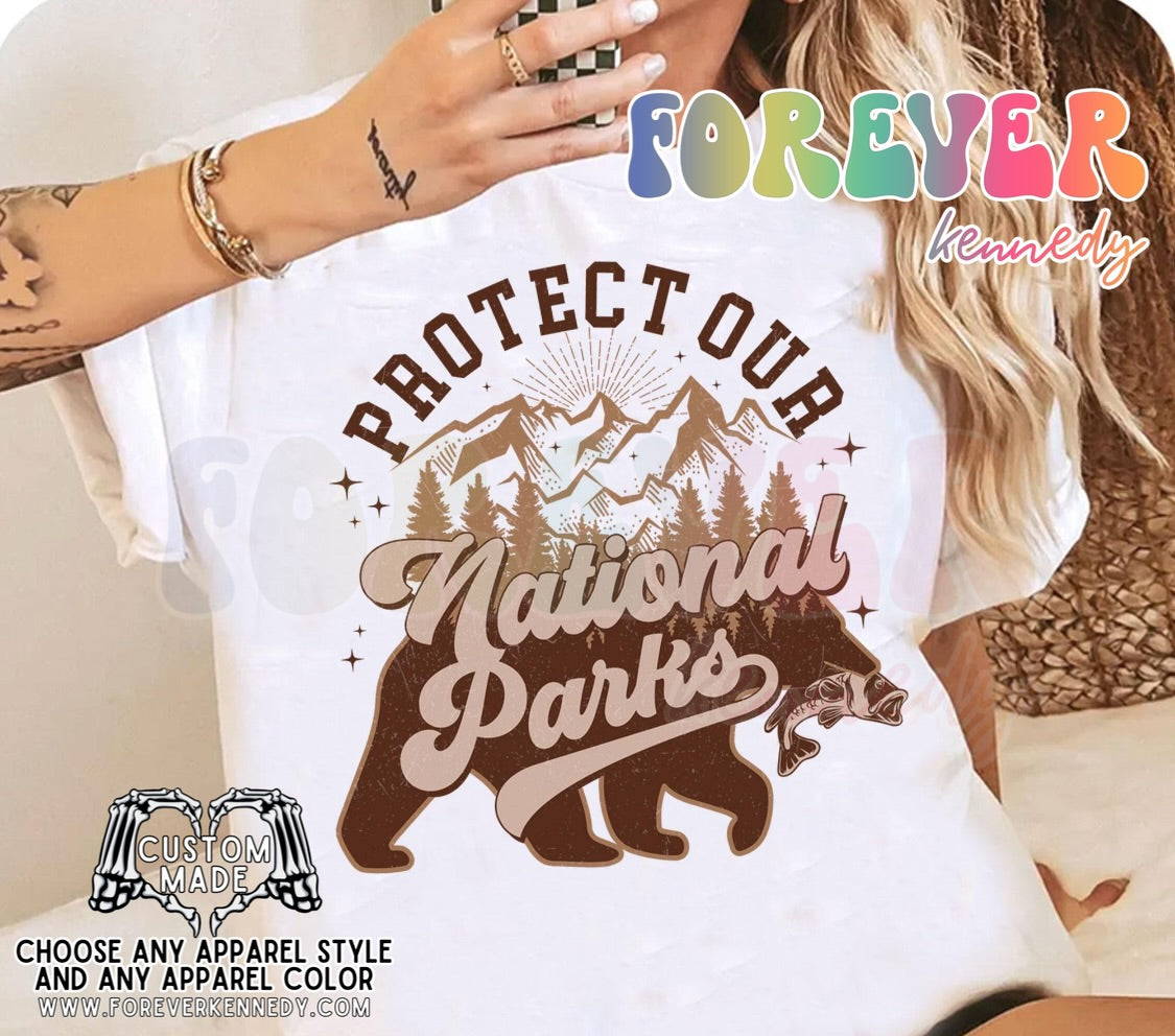 (MTO APPAREL) * CHOOSE STYLE: Protect our national parks