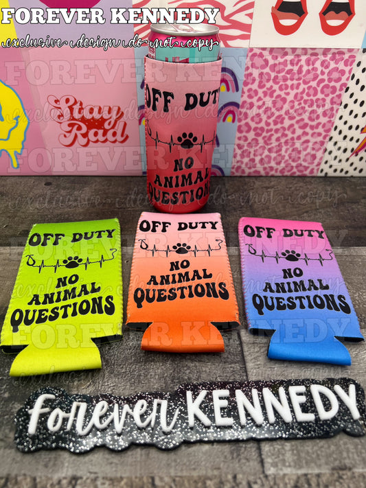 (MTO) Slim Can Koozie: EXCLUSIVE / Off Duty