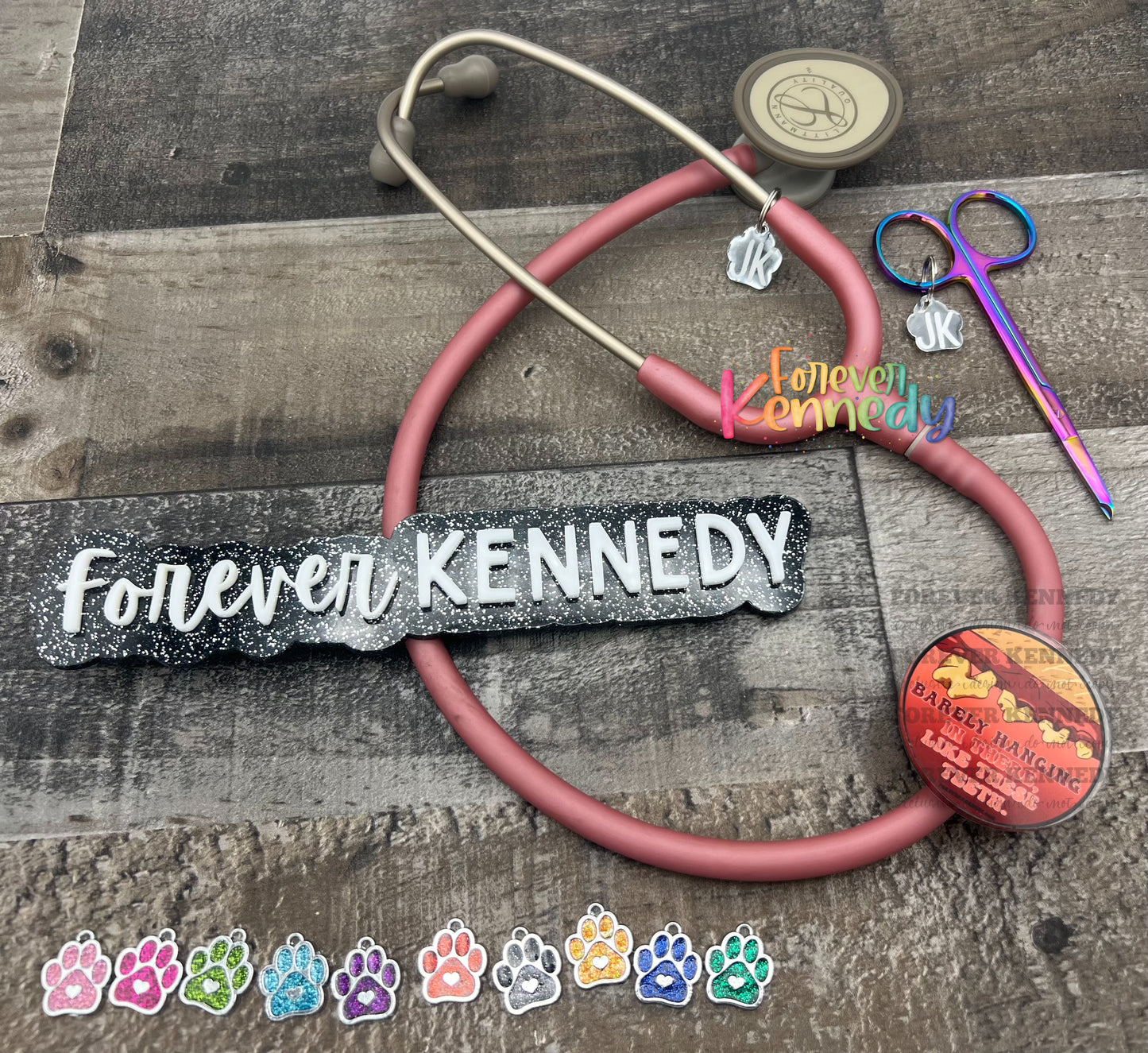 (MTO) Custom Stethoscope Charm