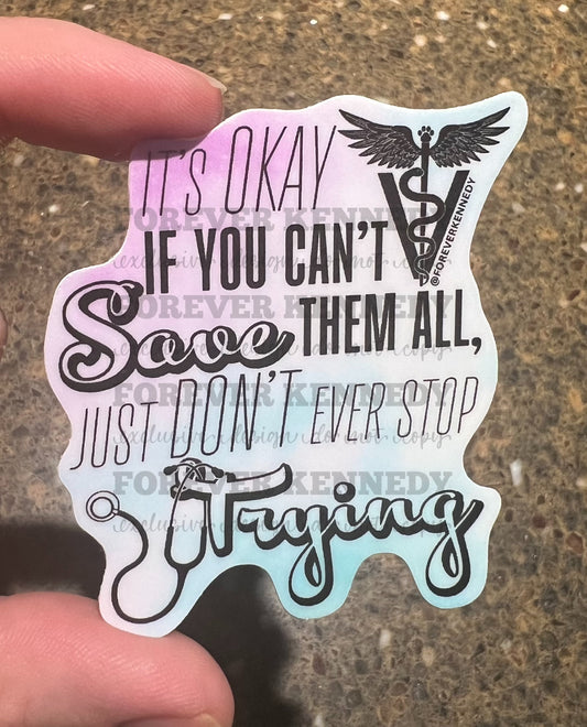 (RTS) Vinyl Sticker: Exclusive / Save them all