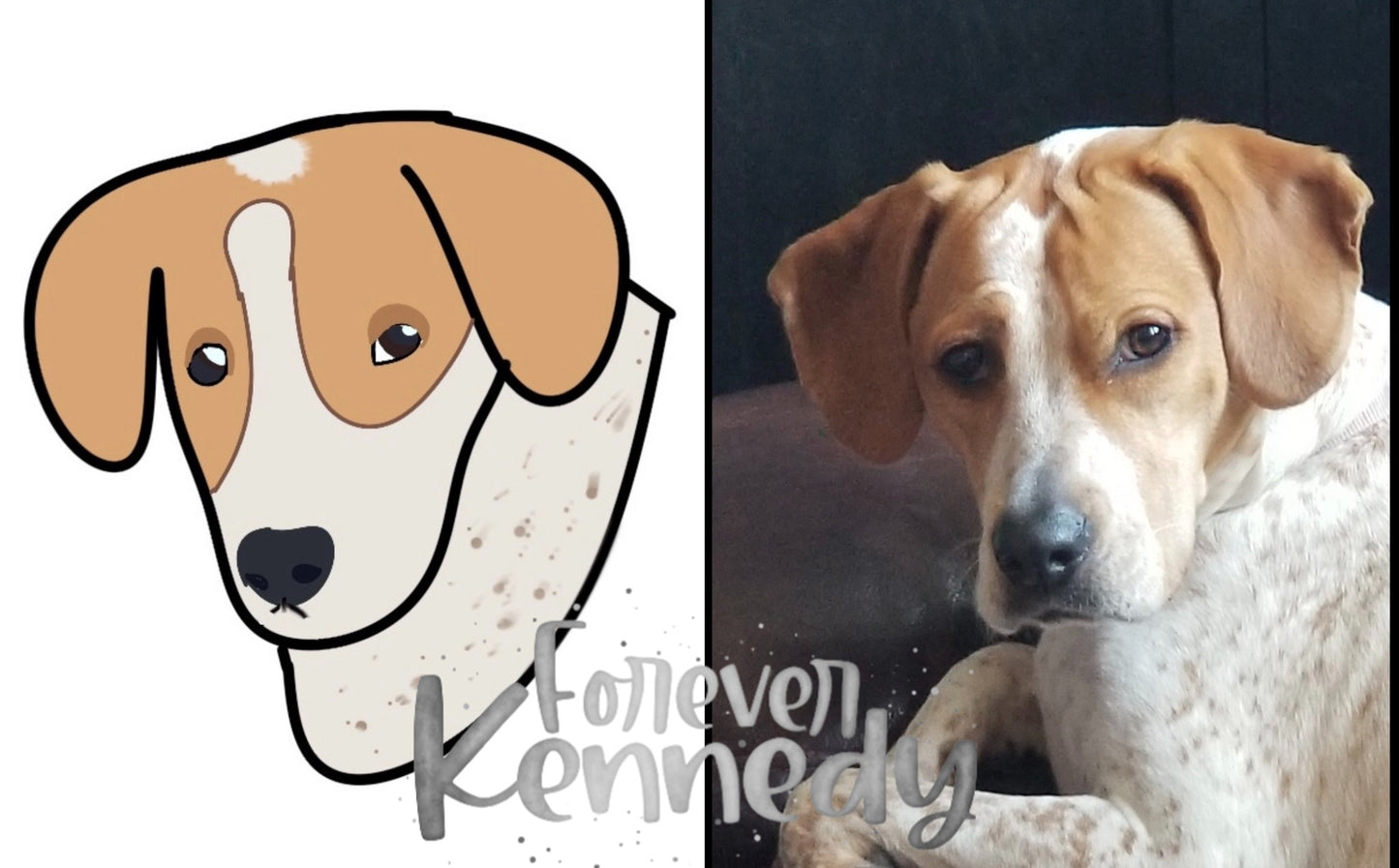 (MTO) Kenzie / Custom Digital Pet Drawing