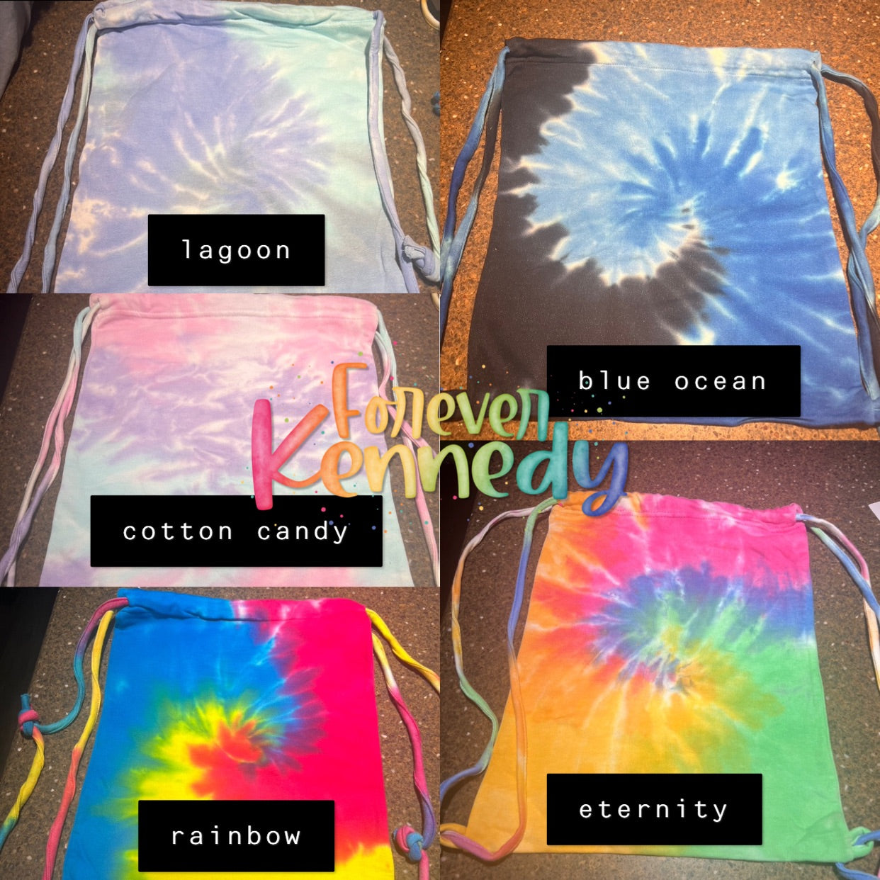 (MTO) Drawstring Bag: Summer / Sunflower ghoul