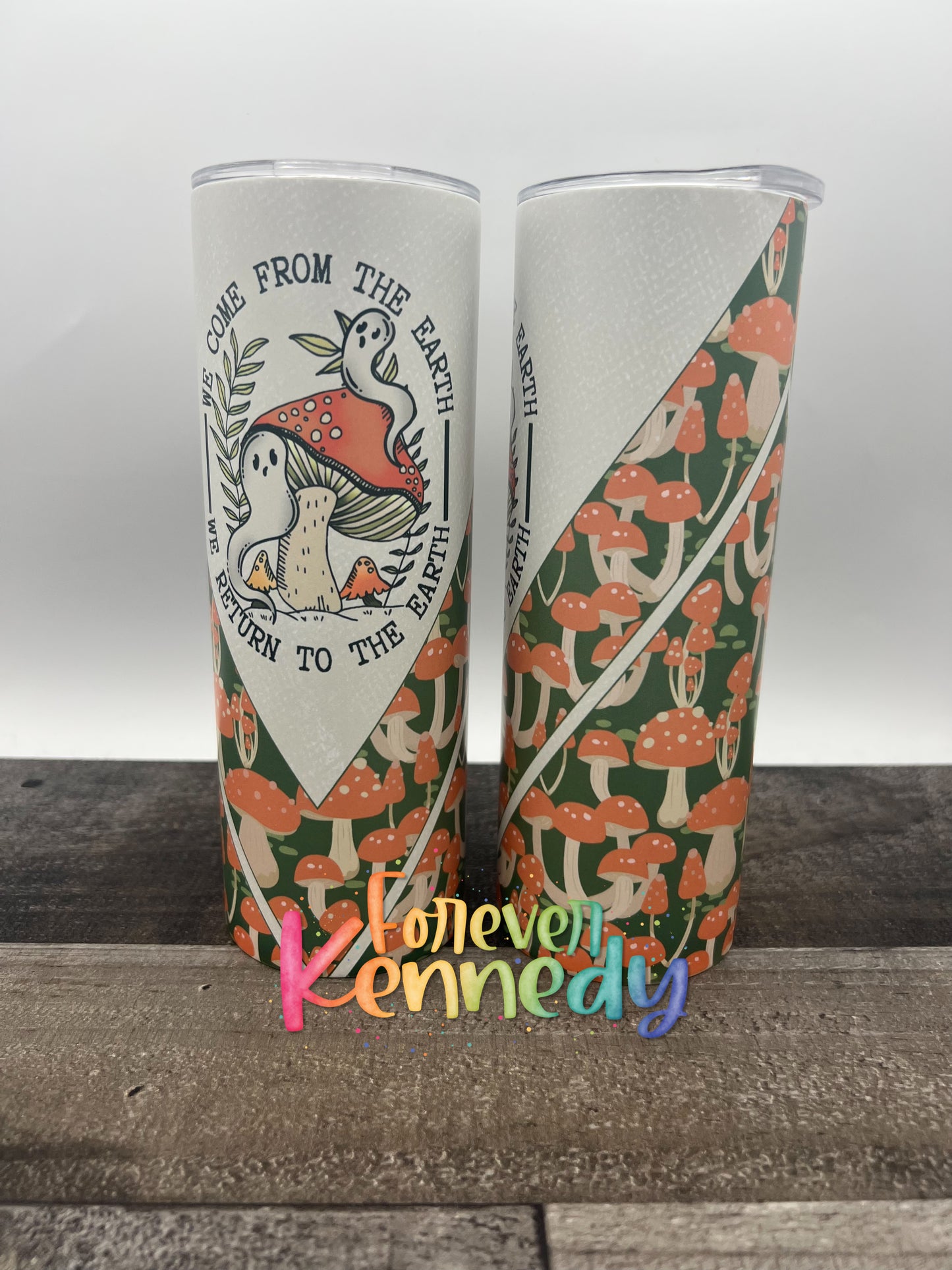 (MTO) 20oz Tumbler: Cottagecore / Spooky