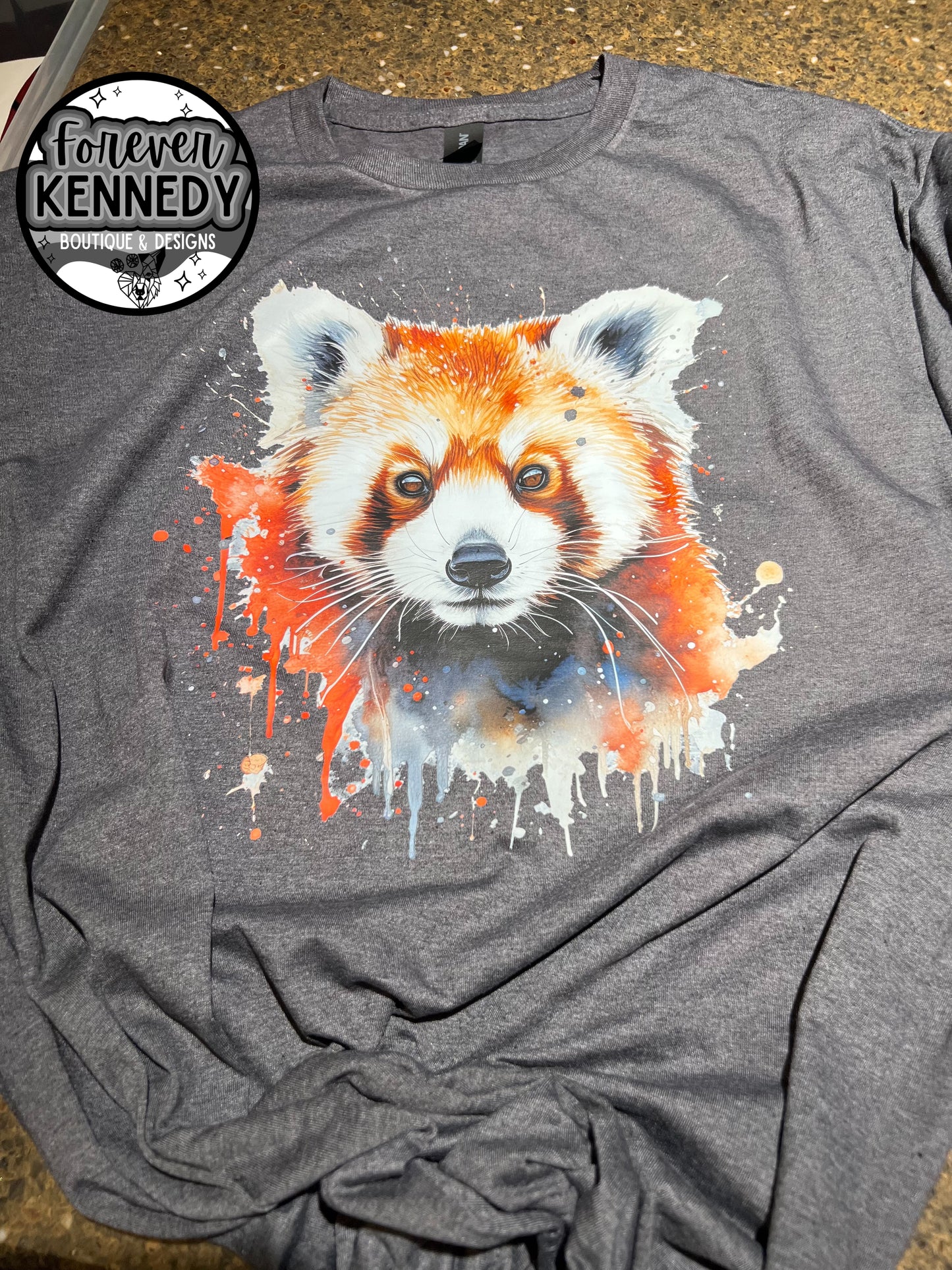 (MTO) Pick your Apparel: Zoo / Watercolor Red Panda