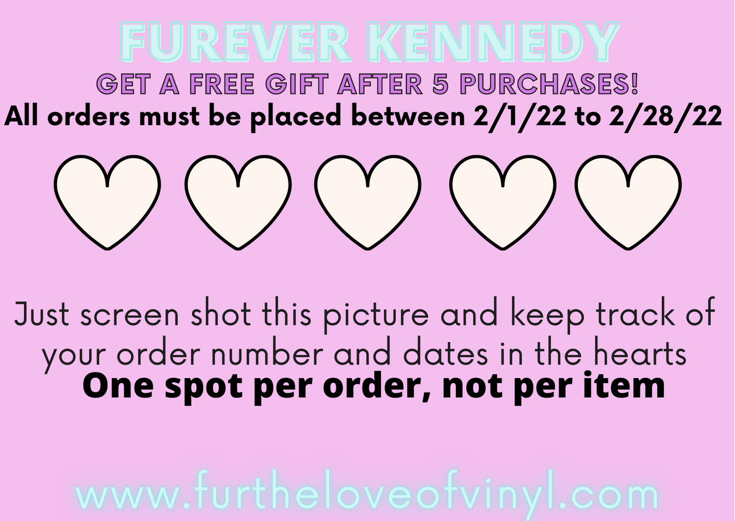 Furever Kennedy Loyalty Card