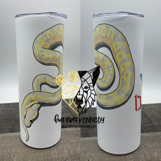 (MTO) Sub Tumbler: Ball Python / Original