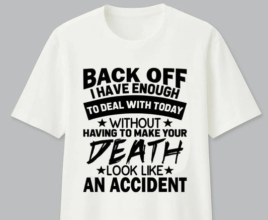 (MTO) Pick your Apparel: Back Off