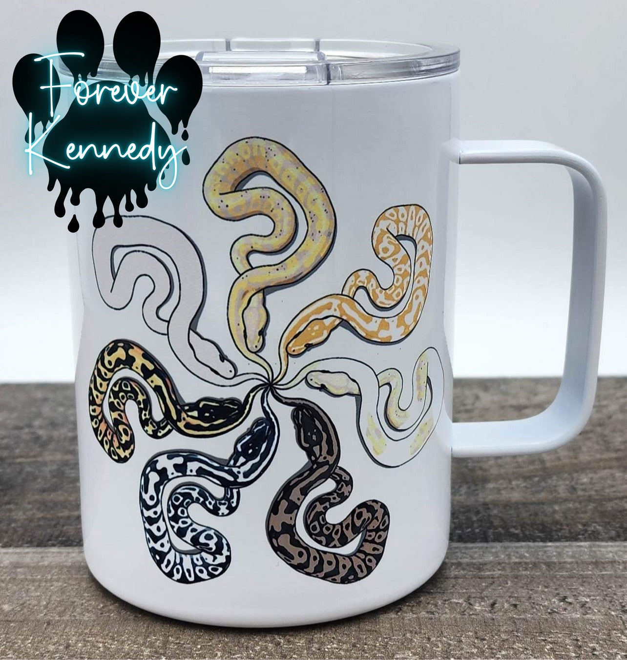 (MTO) Sub Mug with Handle: Exclusive / Python Spiral