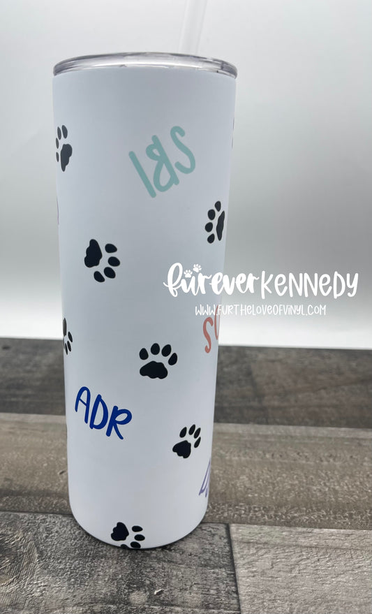 (MTO) Sub Tumbler: Veterinary Abbreviations